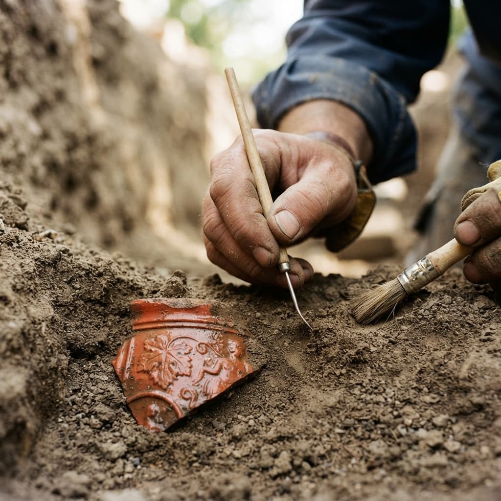 Festival of Archaeology at the Ashmolean Museum.